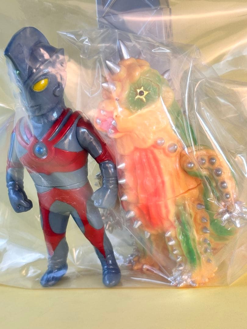 マックストイ ミニソフビ怪獣シリーズ ウルトラマンエース/サボテンダー　マルサン