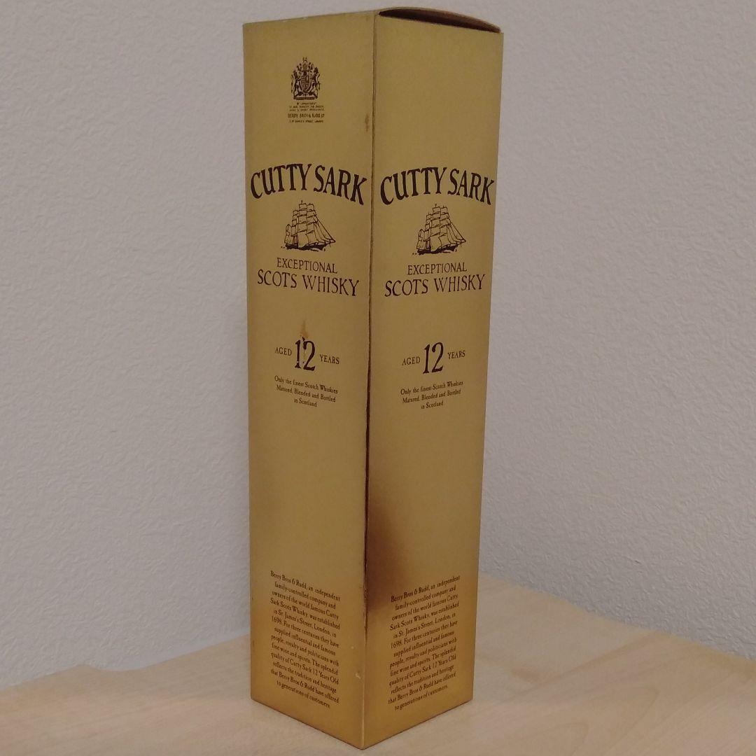 終売品　カティサーク12年　700ml　箱付　古酒