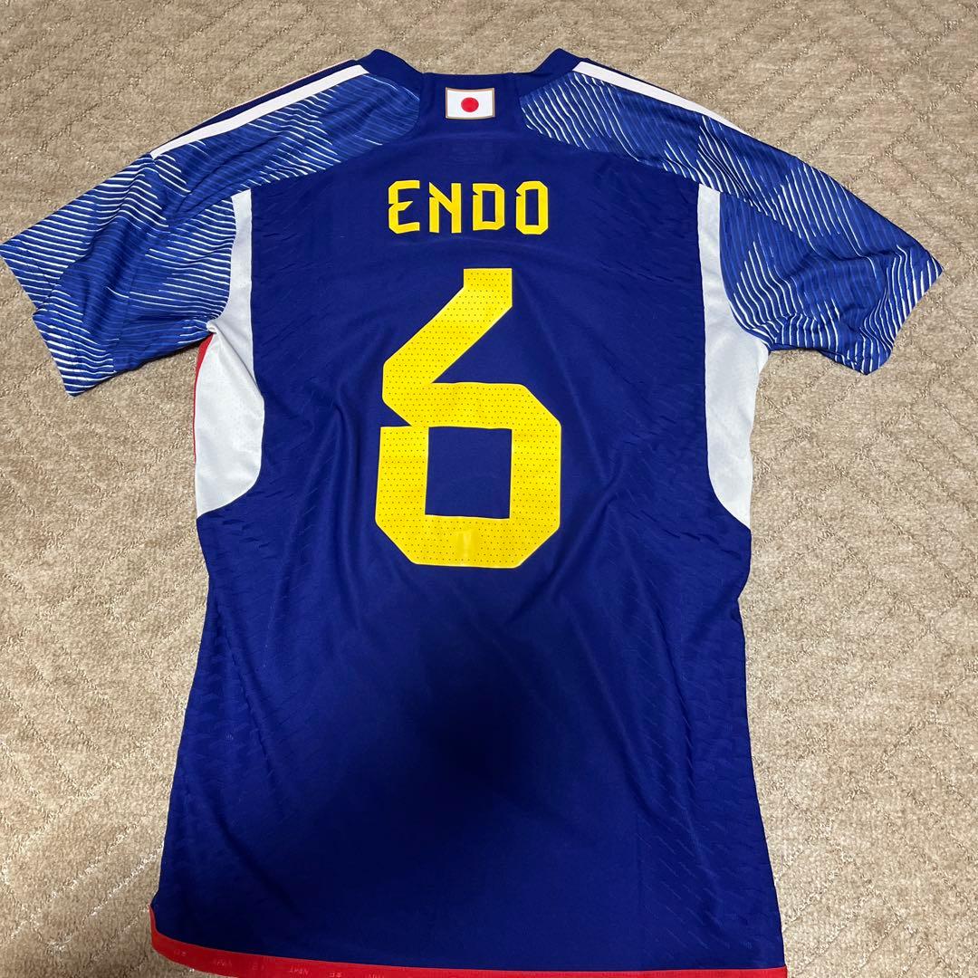 adidas 日本代表ユニフォーム オーセンティック2022年モデル 遠藤選手