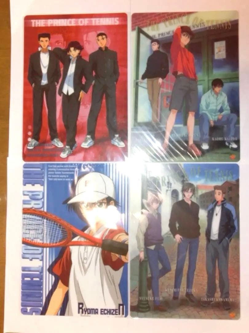テニスの王子様 テニプリ　下敷き したじき　15枚　レトロ