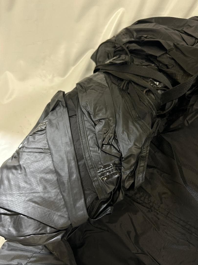 M-㉑【訳ありUSED C/破損】G-tent-L カーキ 大型 テント黒