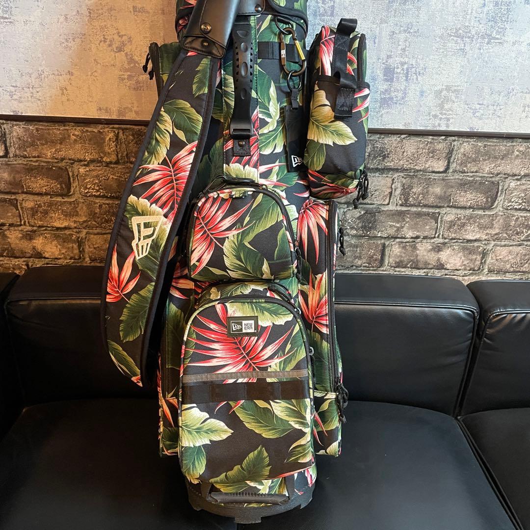 NEW ERA 希少　ボタニカル柄　ニューエラ　キャディバック　取り外しバック付