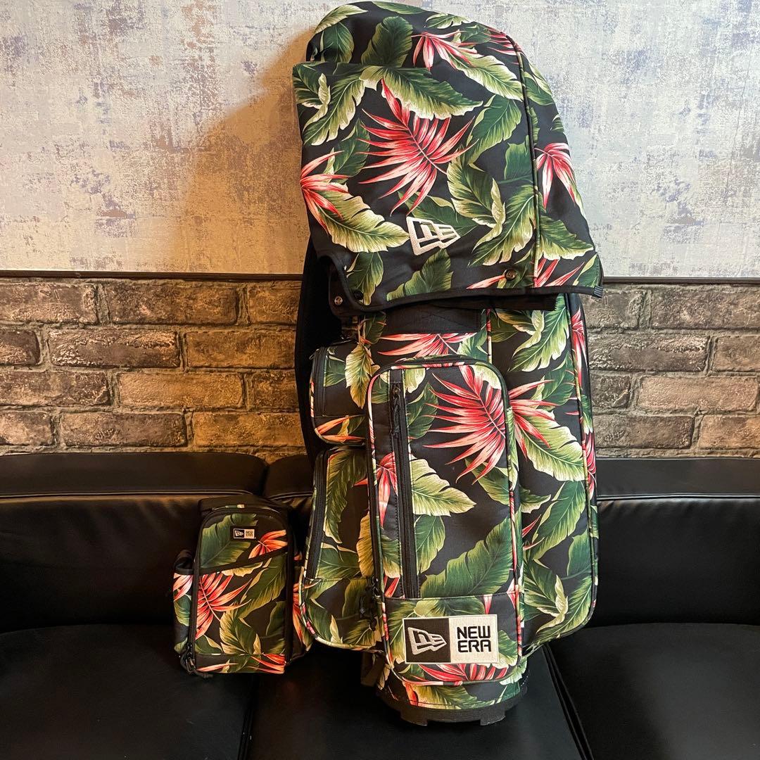 NEW ERA 希少　ボタニカル柄　ニューエラ　キャディバック　取り外しバック付