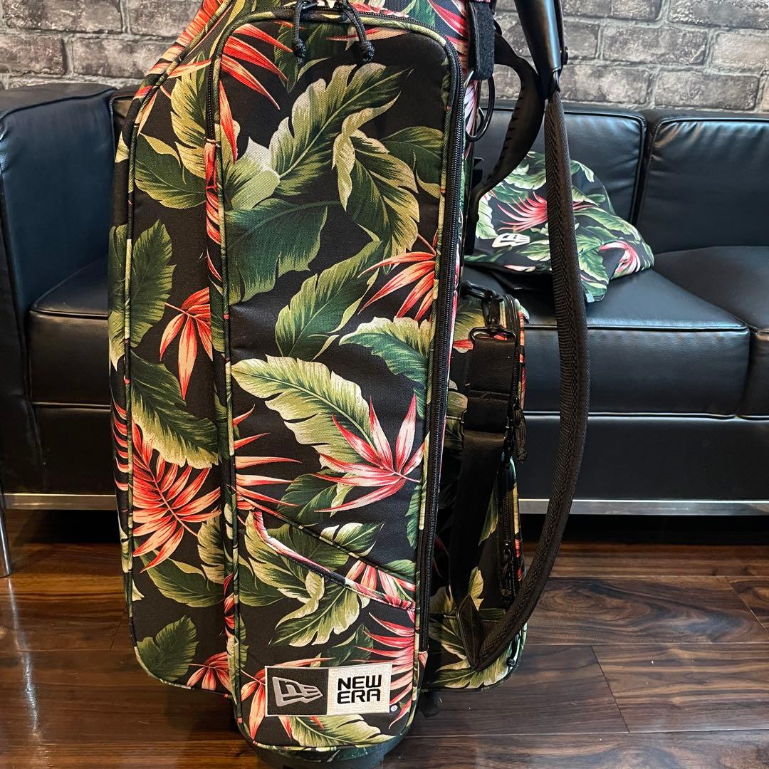 NEW ERA 希少　ボタニカル柄　ニューエラ　キャディバック　取り外しバック付
