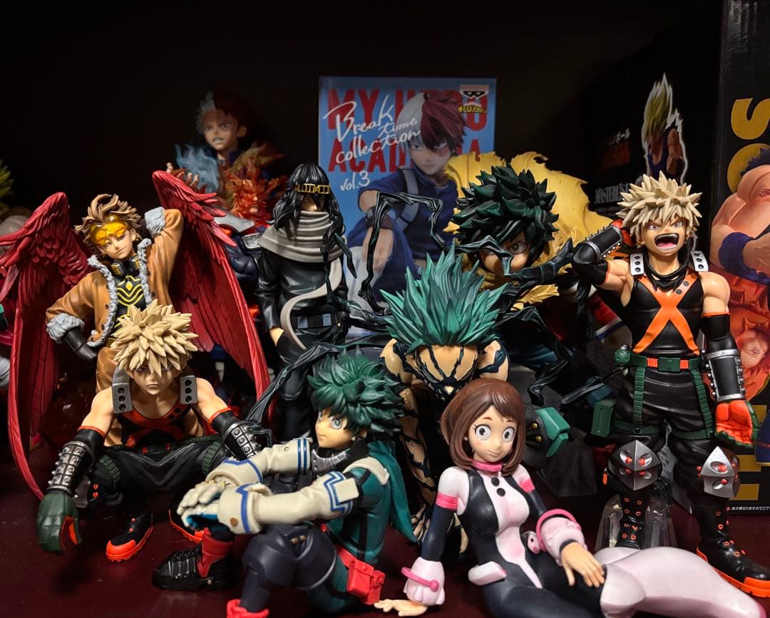 ヒロアカ 一番くじ プライズ フィギュア 11体セット 出久 かっちゃん 轟