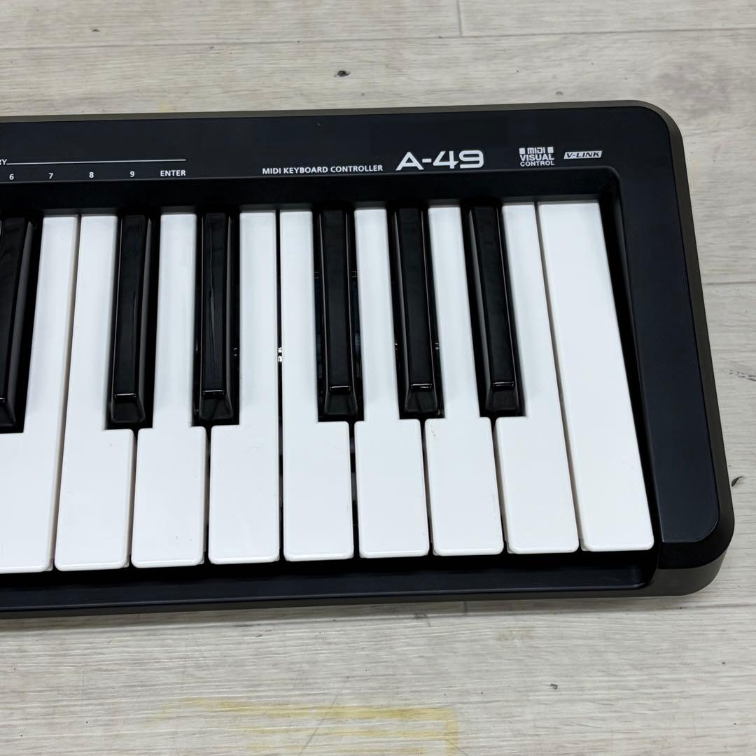 Roland ローランド 49鍵盤 USB MIDIキーボード A-49 ④