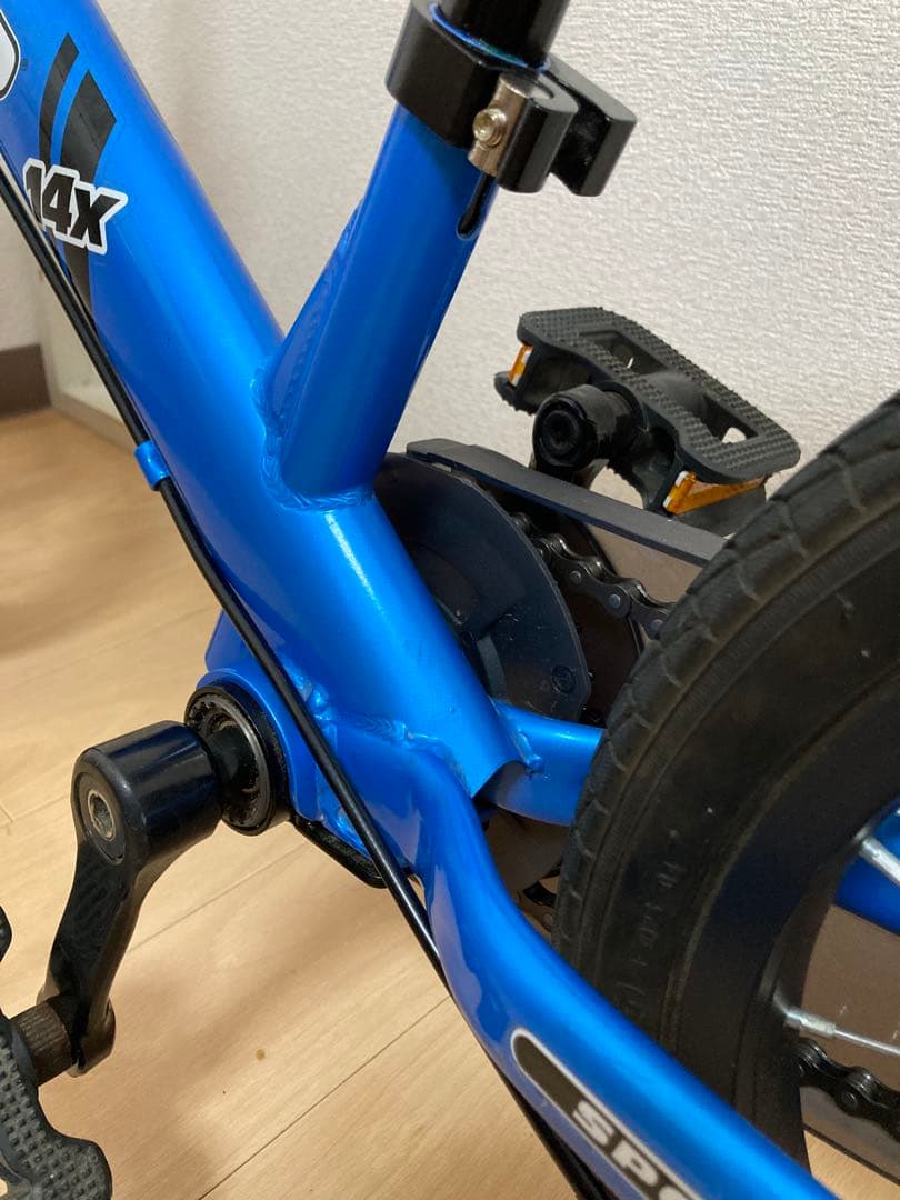 【神戸市引取限定】STRIDER 14X ストライダー キッズバイク 子供 青