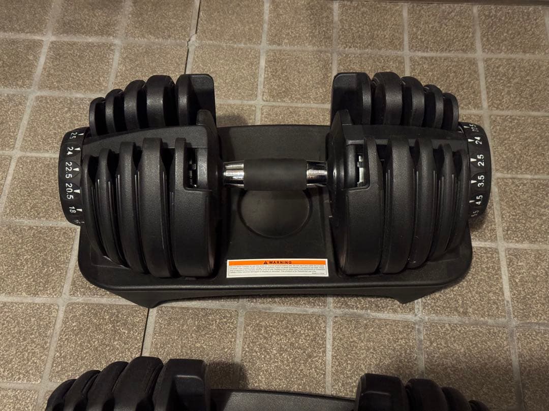 24kg 可変式ダンベル x2個セット 筋トレ トレーニング