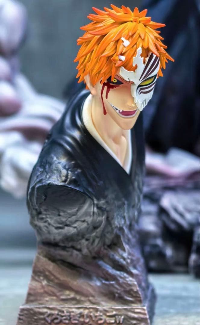 BLEACH 黒崎一護 ガレージキット ガレキ スタチュー⑧⑤