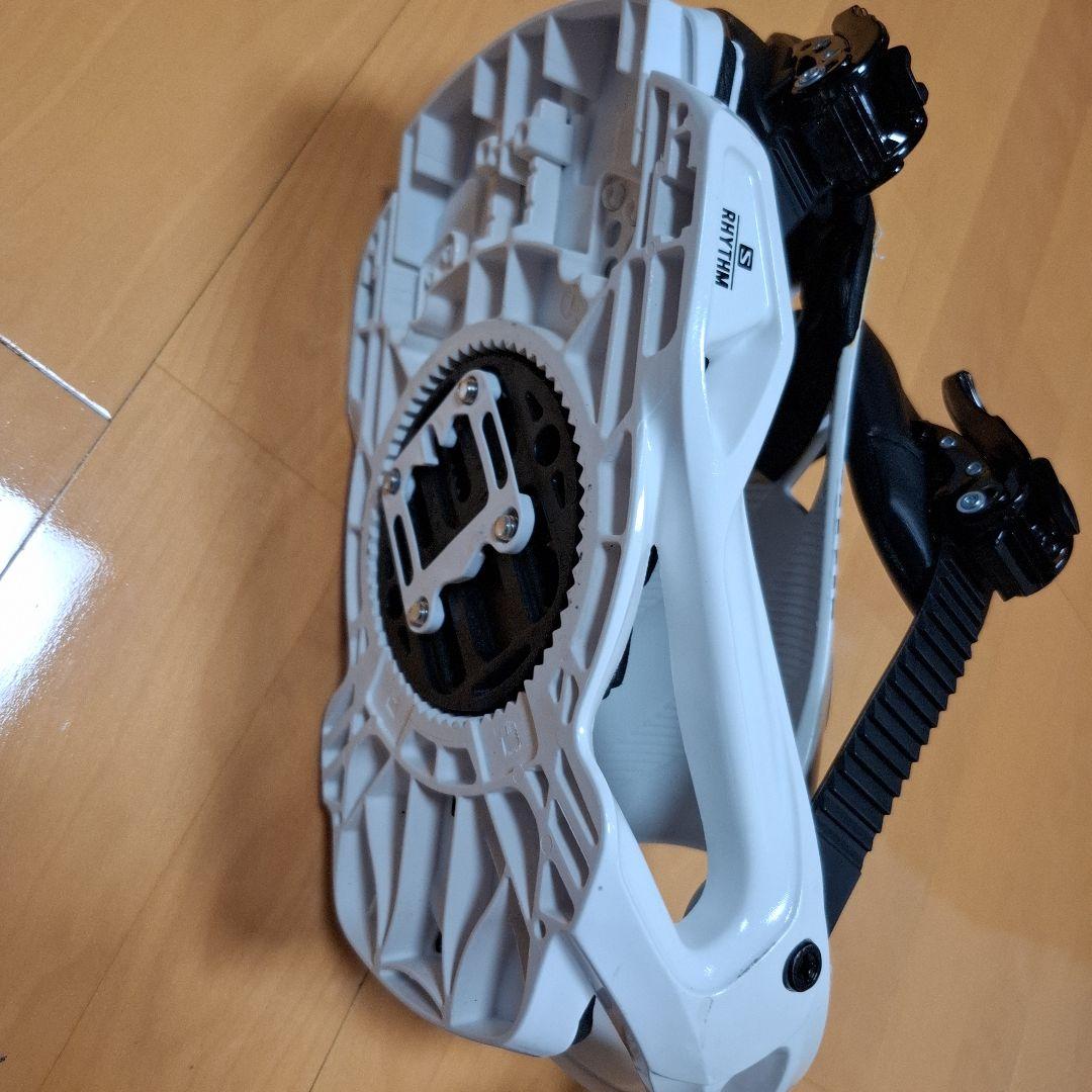 【Yさん限定】Salomon スノーボード ビンディング ホワイト/ブラック