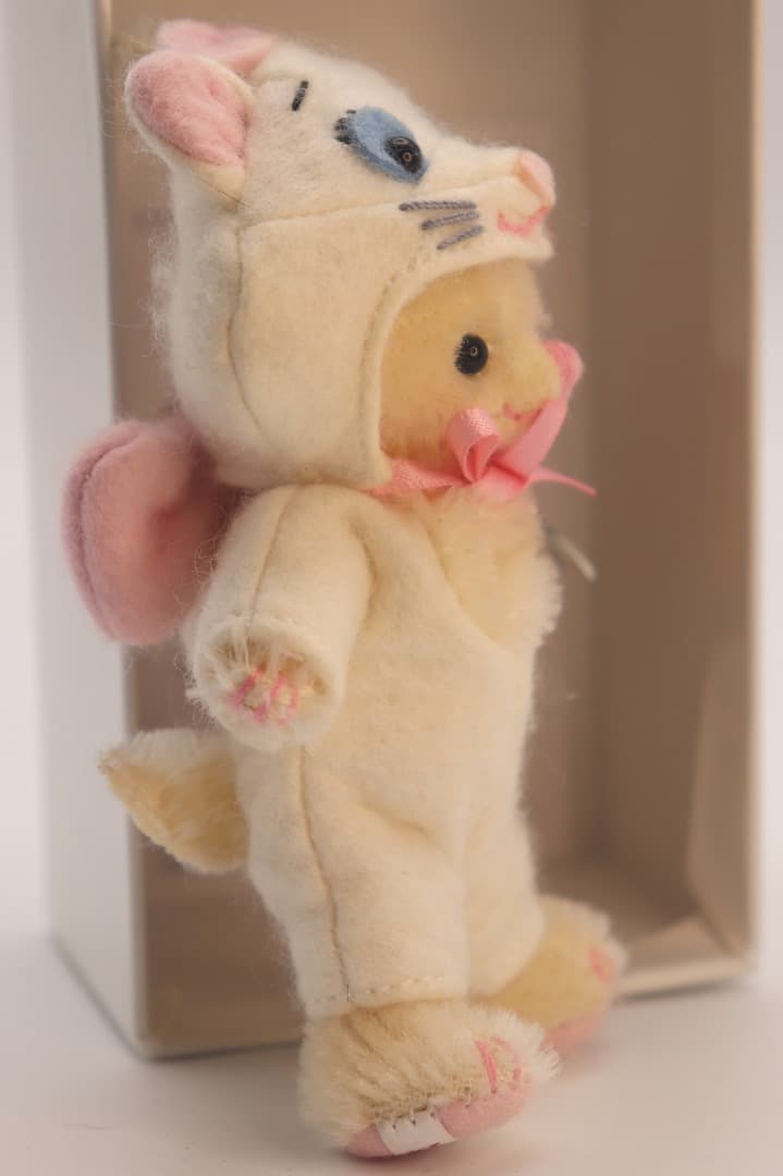 マリー Merry Thought 猫コスチューム ミニチュアぬいぐるみ 9cm