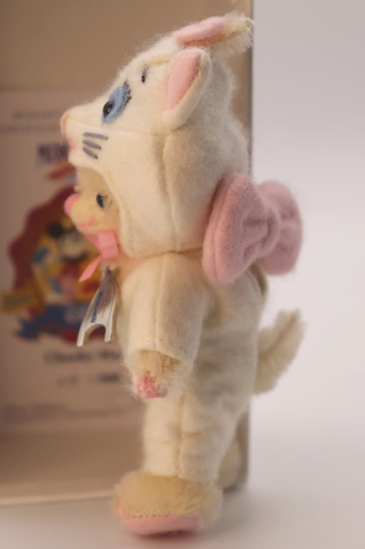 マリー Merry Thought 猫コスチューム ミニチュアぬいぐるみ 9cm