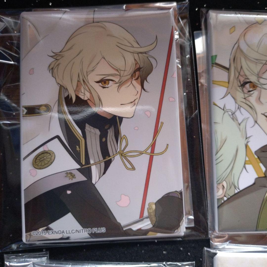 【新品】スクエア缶バッジ 髭切セット