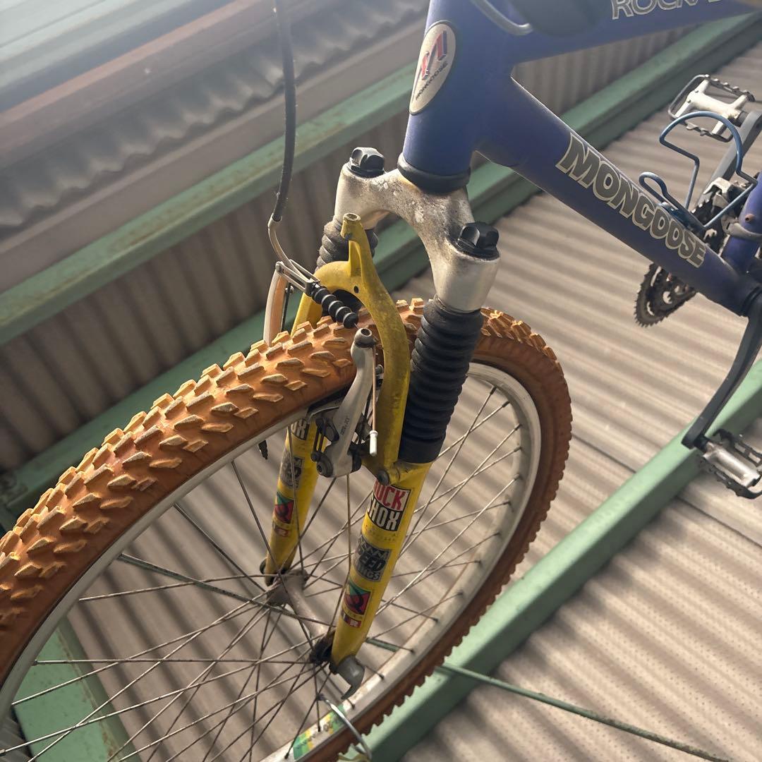 マウンテンバイク　マングース　シマノXTR 使用