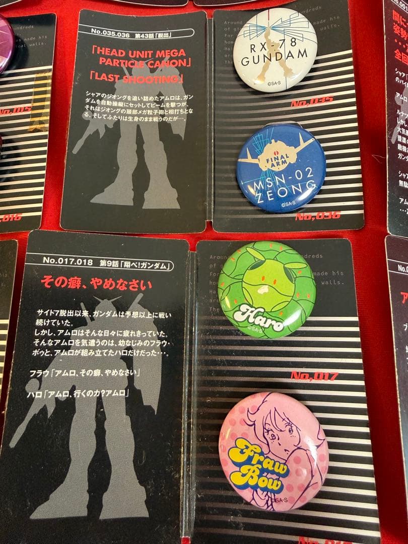 機動戦士ガンダム ★☆ 缶バッジ ガンダム GUNDAM 第2弾 まとめて