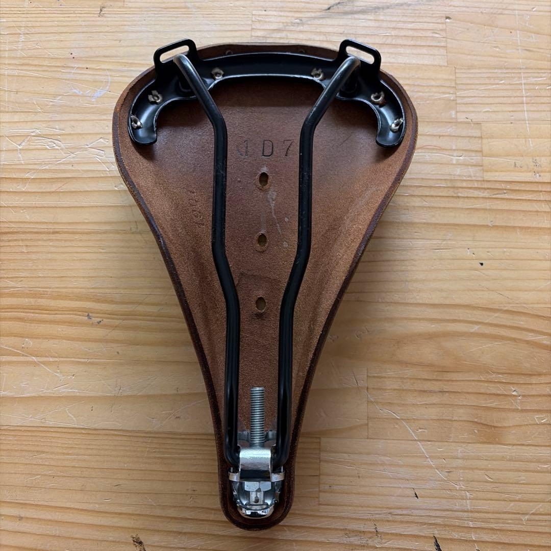 BROOKS ブラウンレザーサドル　美品