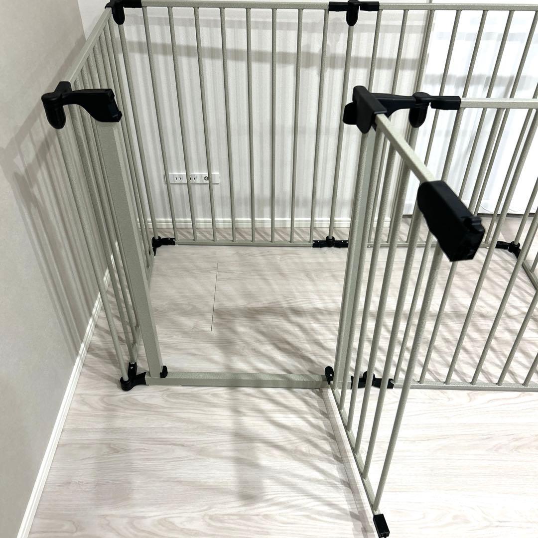 ノルディ ペット用ケージ6枚セット グレー