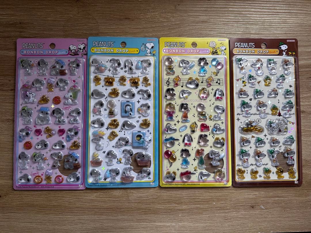 【正規品】サンリオ スヌーピーボンボンドロップシール セット