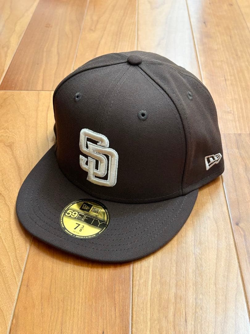 新品 パドレス2025ポストシーズン59FIFTY キャップ 7 3/8