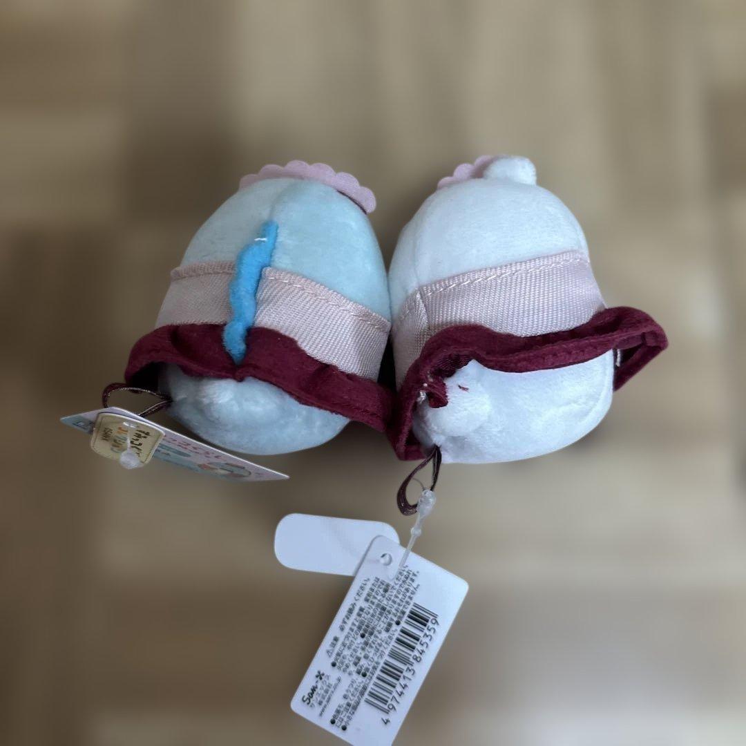 新品・サンエックス・まめゴマ・すみっコ・マスコット・てのりぬいぐるみセット