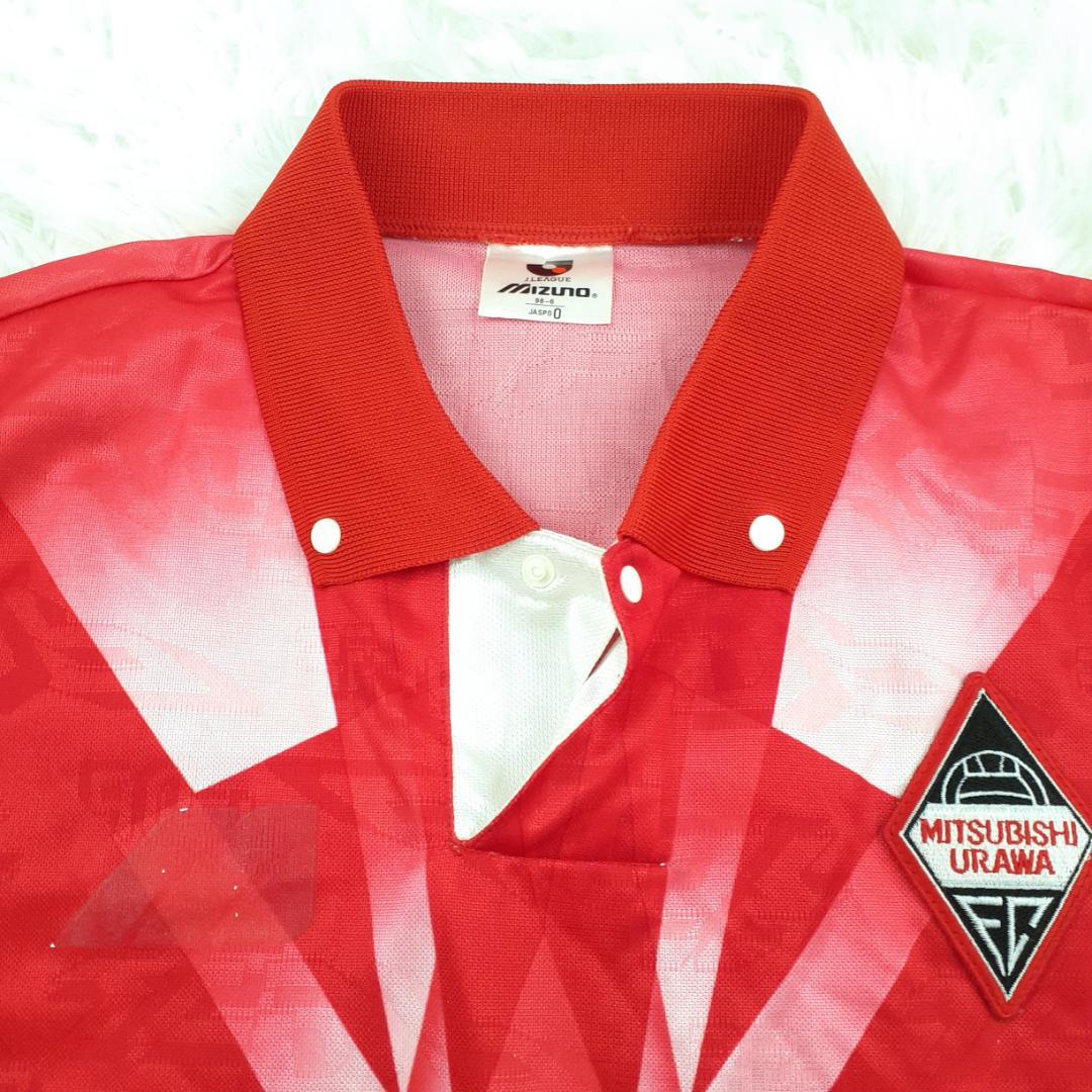 希少サイン入り◎浦和レッズ ミズノ 応援用ユニフォーム 95～96シーズン 赤