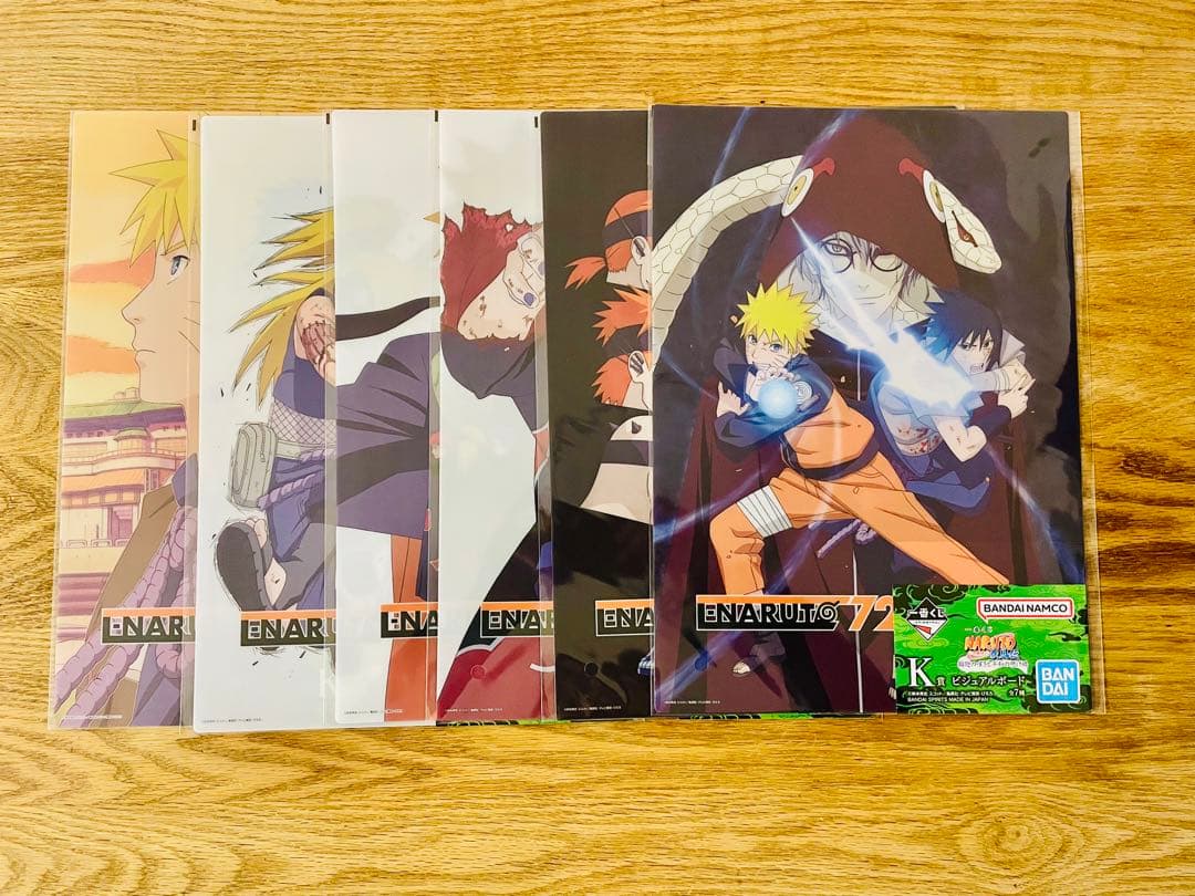 ナルト　一番くじ　c d f h i j k 未開封品