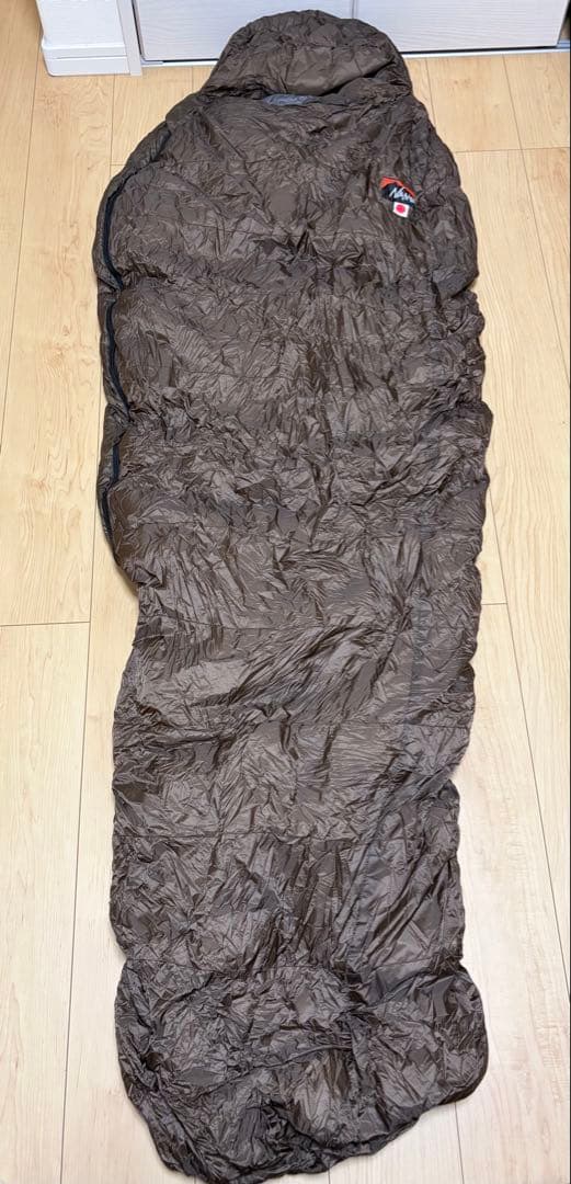 NANGA ナンガ オーロラライト 600DX ブラウン シュラフ