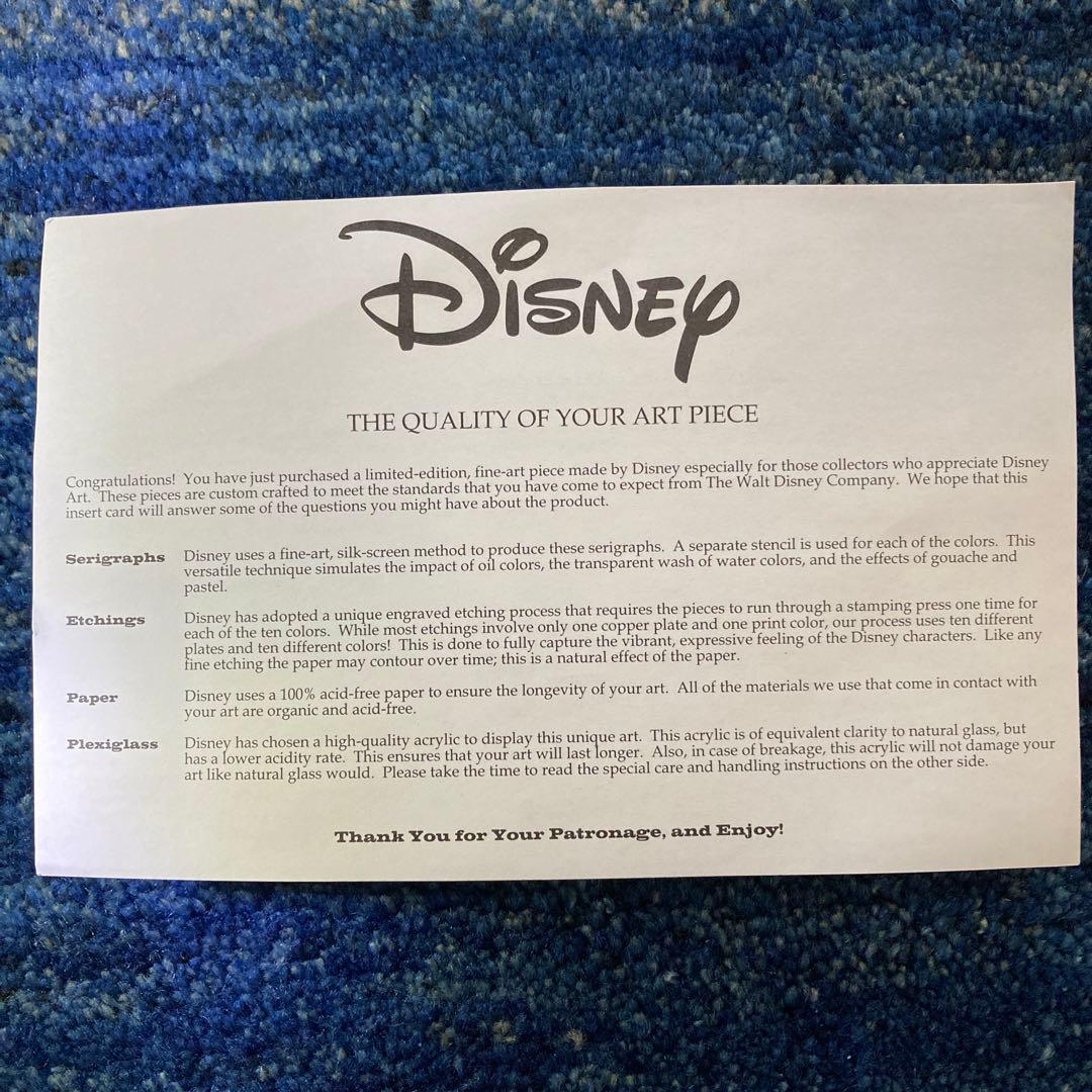 ディズニー・額入りチェシャ猫