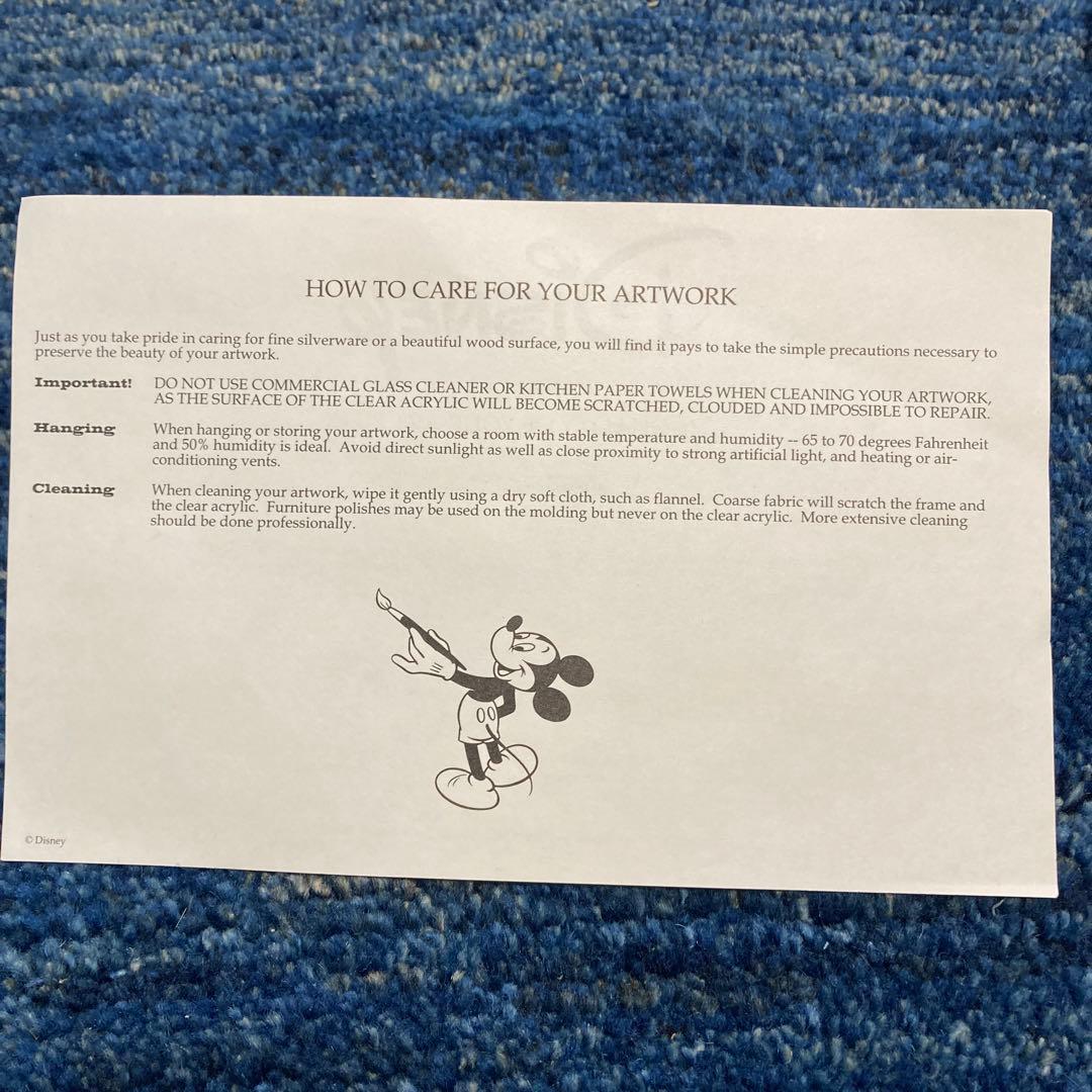 ディズニー・額入りチェシャ猫