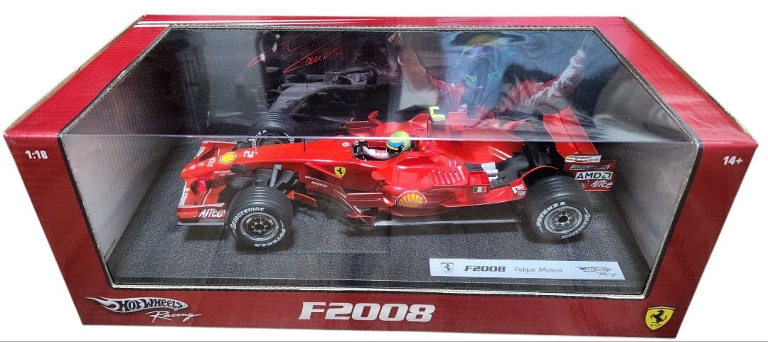 【未開封】1/18 Hot Wheels F2008 フェリペ・マッサ #2
