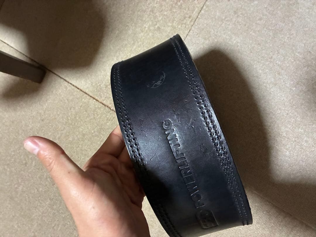 SBD トレーニング・パワーベルト 黒/赤 13mm