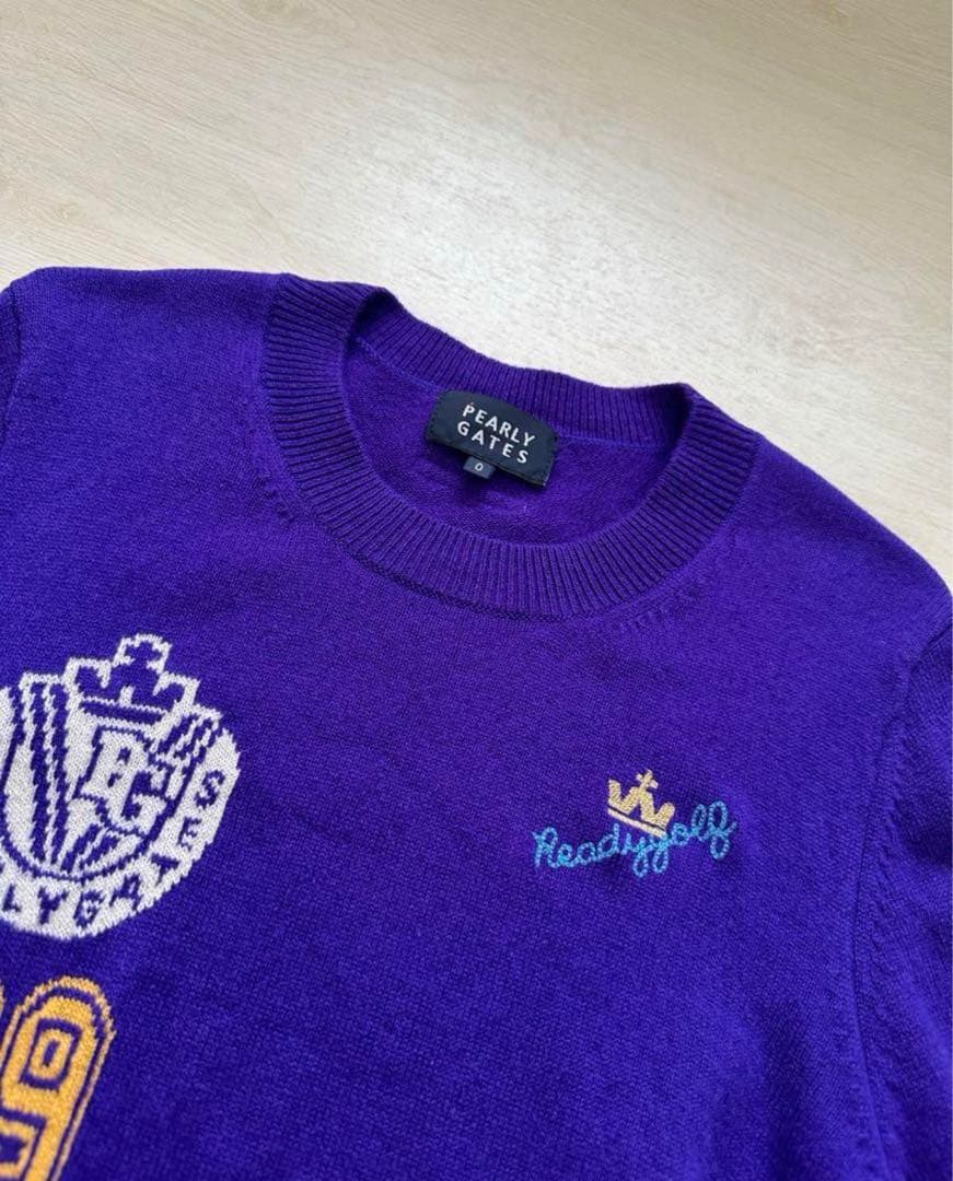 パーリーゲイツ　カシミヤ100% レディースセーター