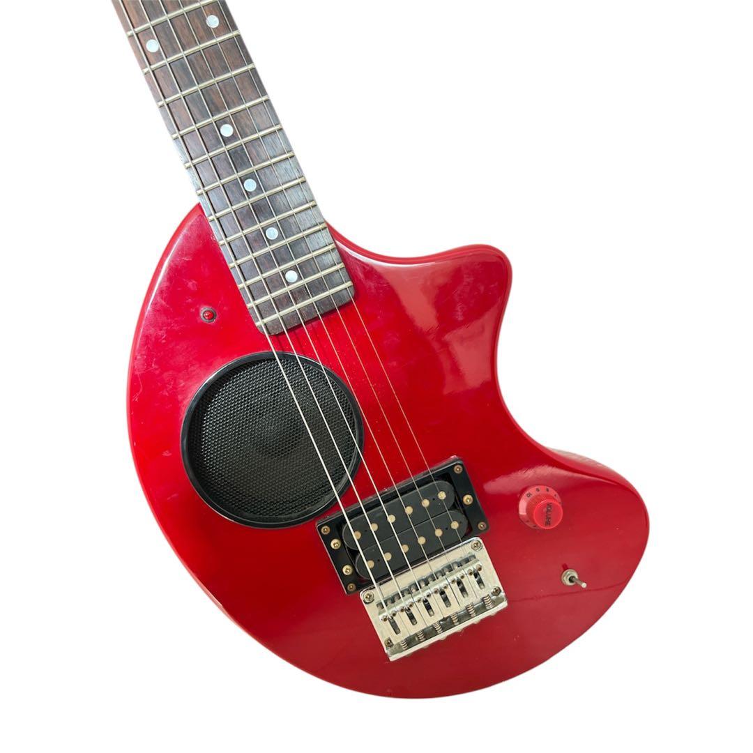 FERNANDES ZO-3 レッド エレキギター アンプ内蔵 ミニギター