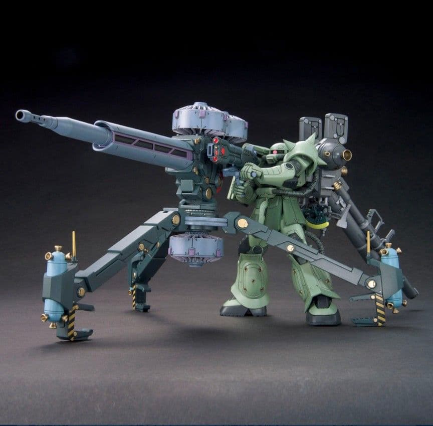 HＧMS-06ザクⅡ+ビックガン(サンダーボルトVer．)新品・未使用