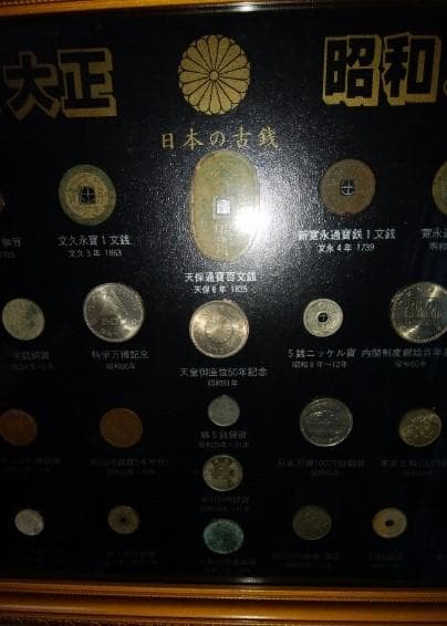 額入り古貨幣
