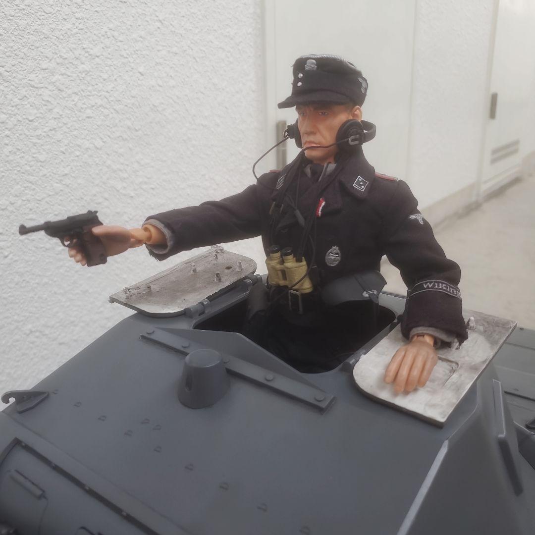 1/6スケール ドイツ軍戦車 模型 軍人フィギュア付き　値下げ交渉可