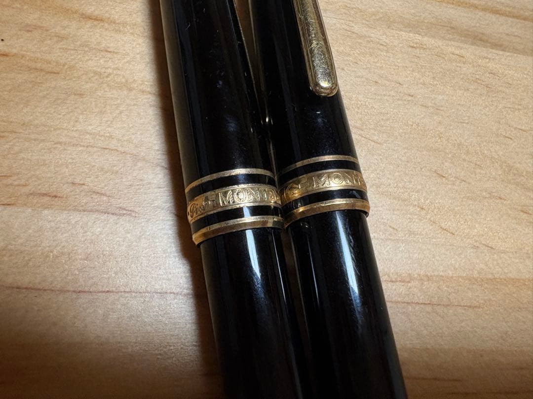 【Montblanc】モンブラン 万年筆＆ボールペン セット　箱なし
