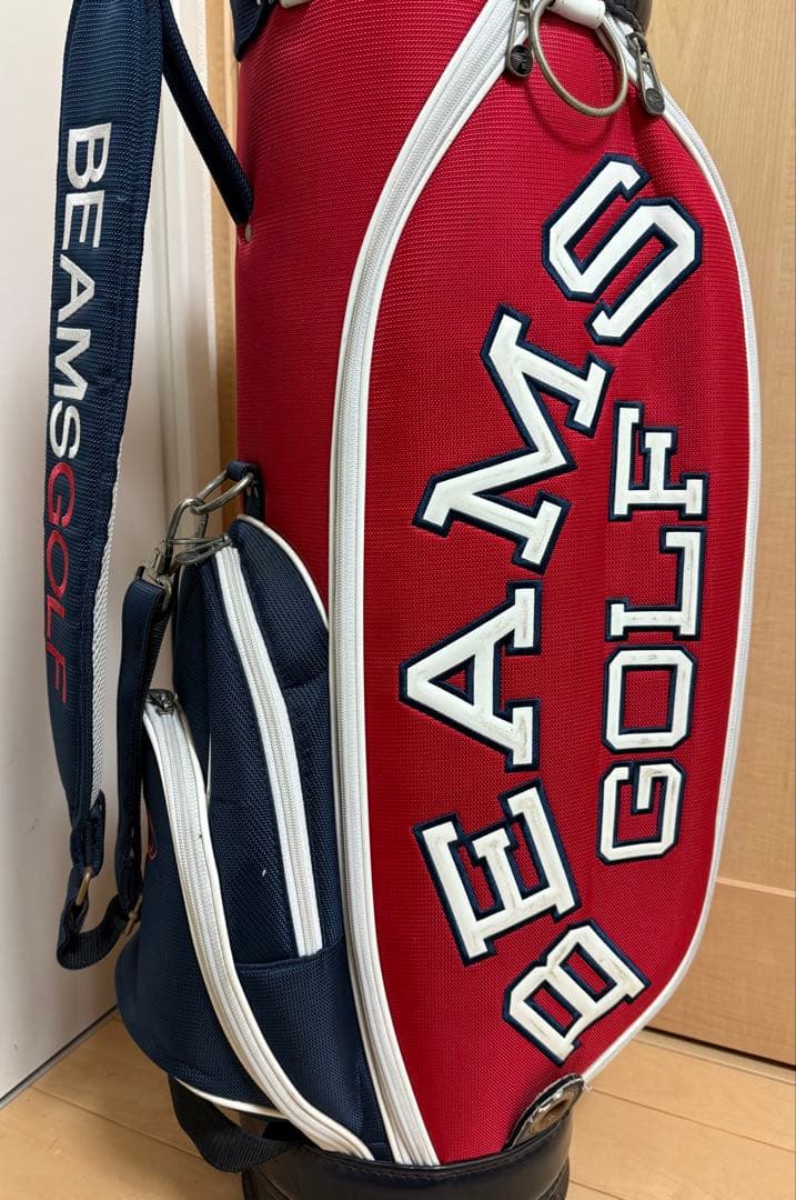 完売★ビームス★キャディバッグ★ゴルフ★BEAMS★ゴルフバッグ★渋野日向子