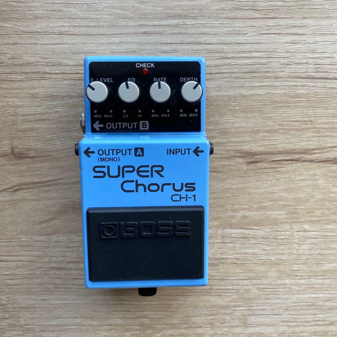 BOSS SUPER Chorus CH-1他エフェクターセット