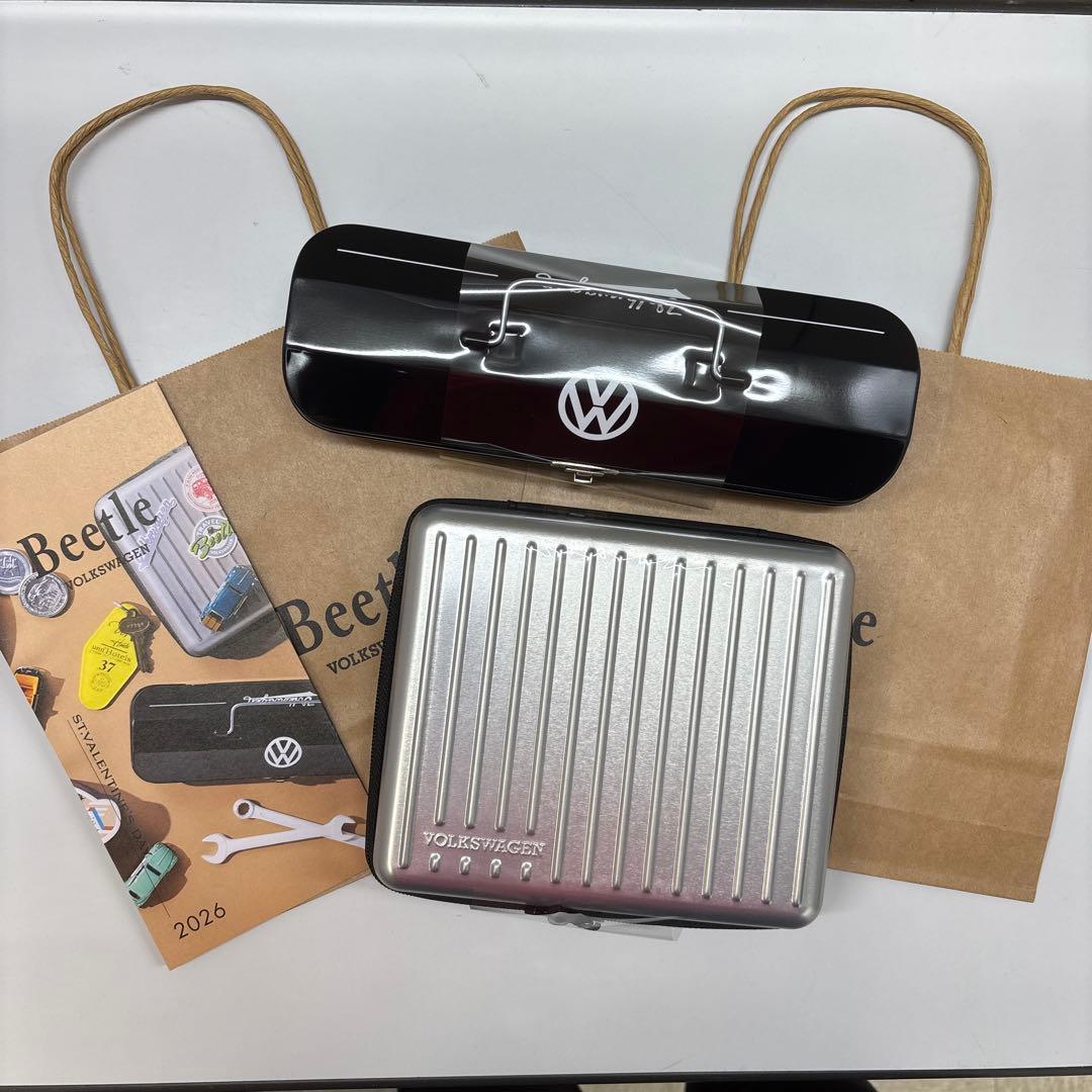 新品未開封・モロゾフ・バレンタイン2026・トラベルビートル・スチールコンテナ