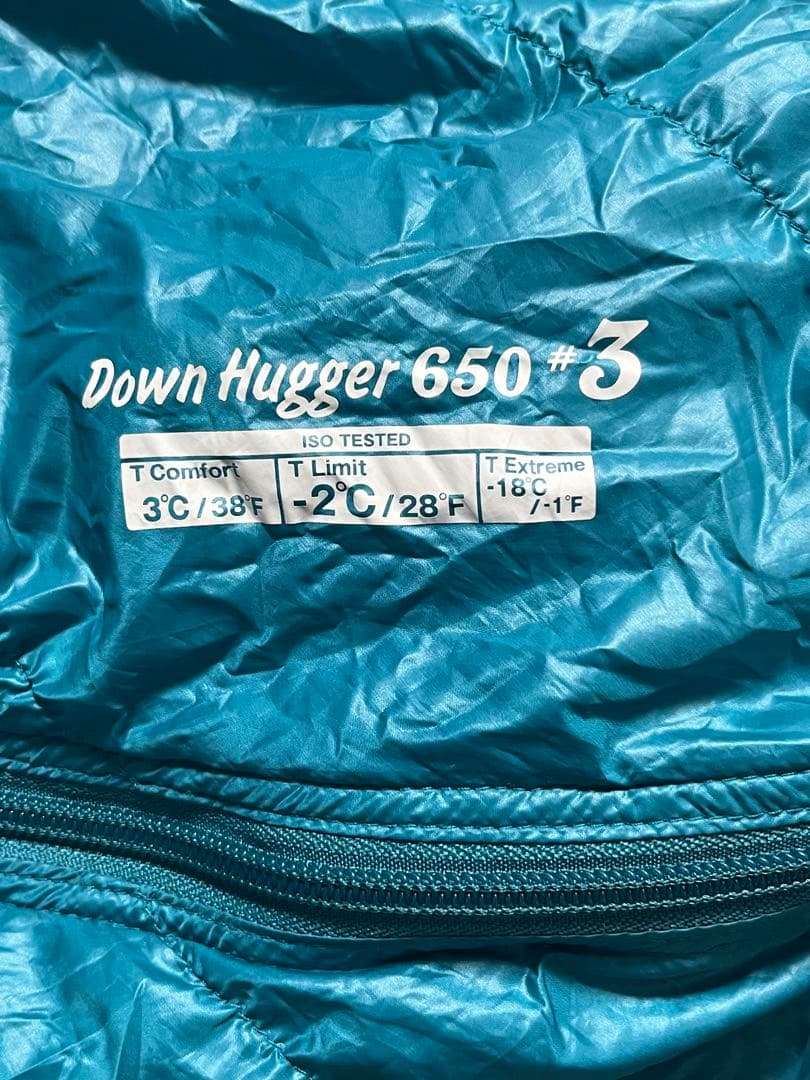 全国送料無料‼️mont-bell ダウンハガー #3‼️美品‼️クリーニング済み‼️