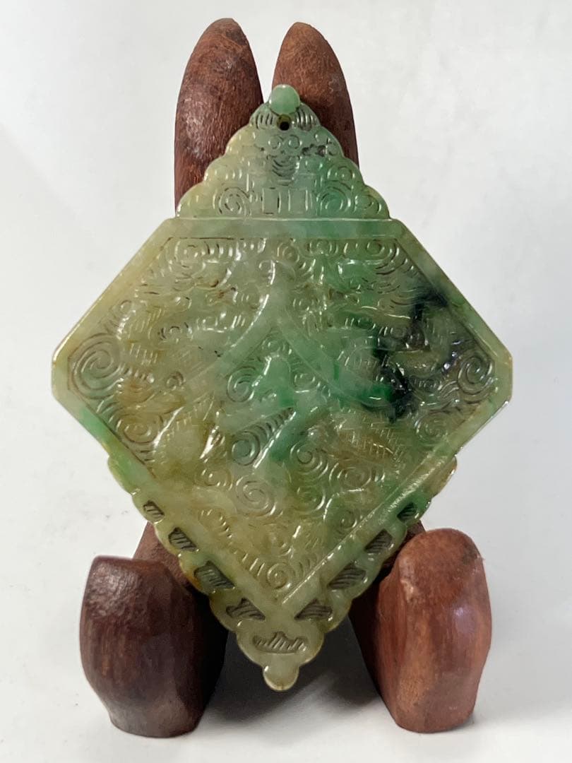 極上 本翡翠 重さ：38g BL2--040