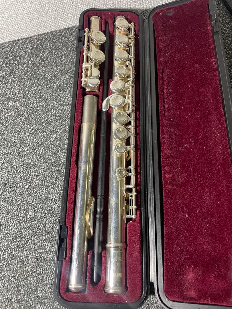Yamaha フルート 221 シルバー ケース付き