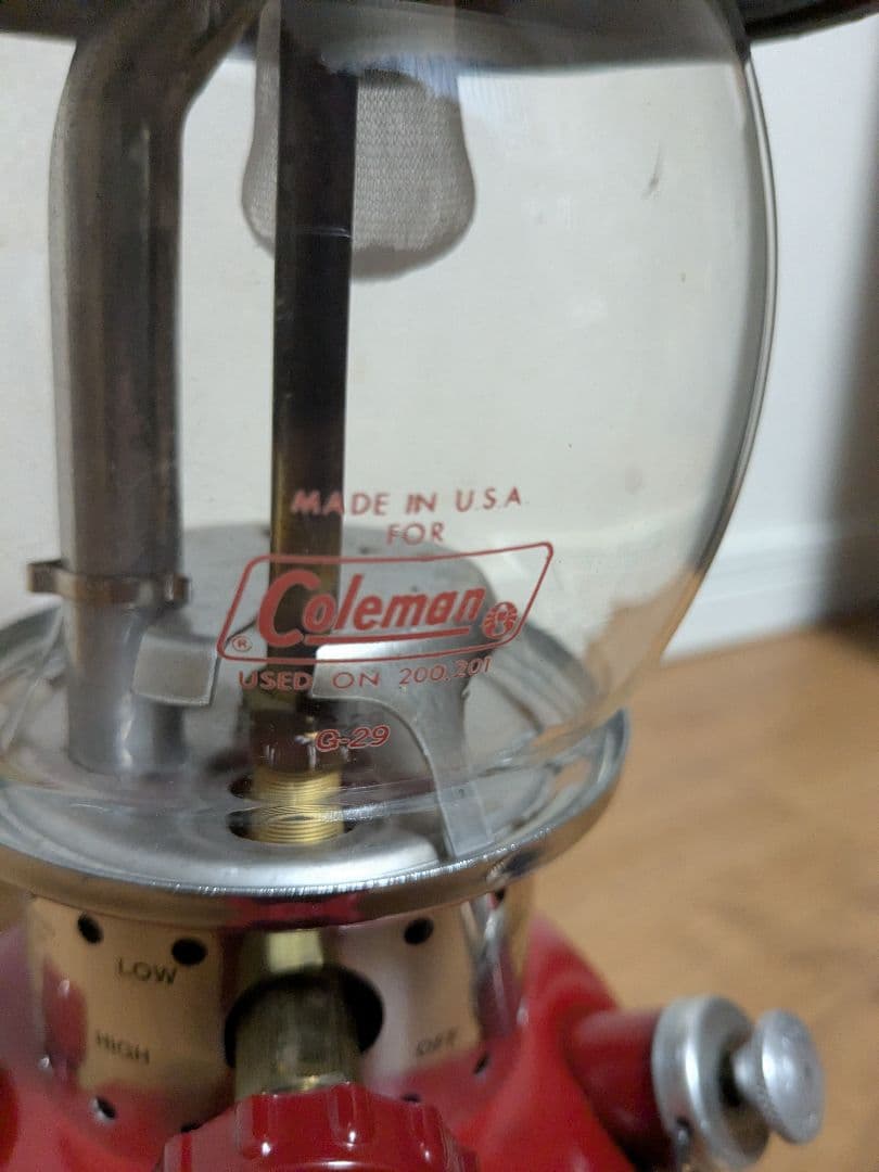 コールマン　Classicランタン　200B　専用ケース付　動作確認済み