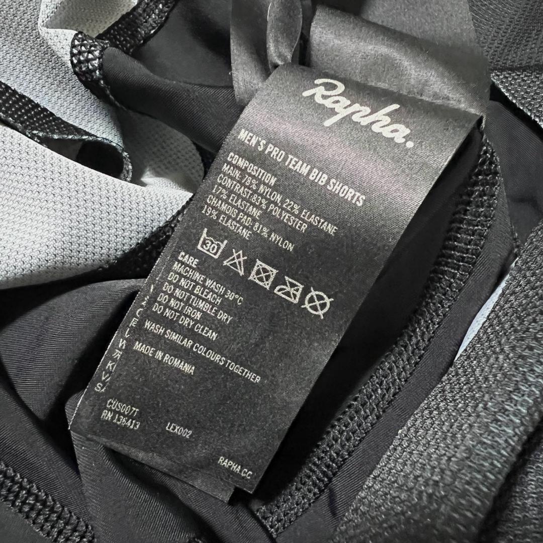 新品 Rapha 特別限定版 メンズ プロチーム ビブショーツ Mサイズ