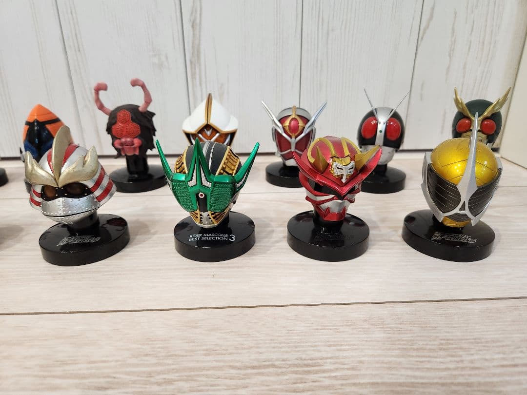 仮面ライダー マスコレ 16体セット　マスクコレクション