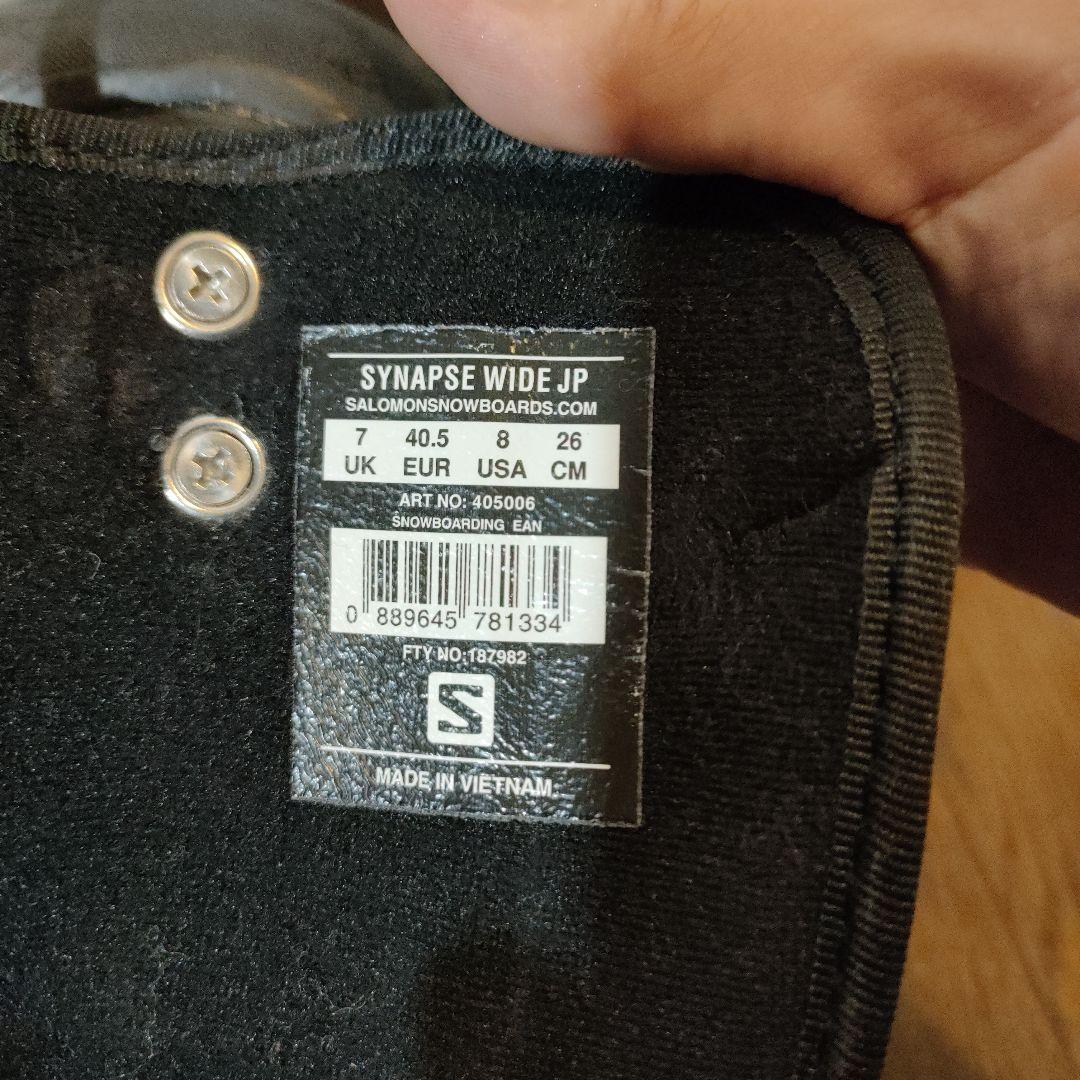 SALOMON SYNAPSE WIDE JP シナプスワイド 26.0cm