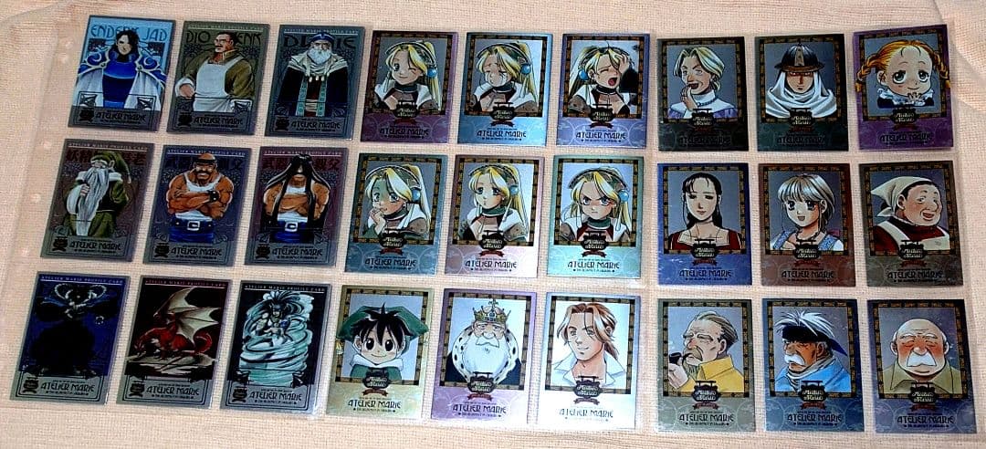 マリーのアトリエ プロモ＋トレカ1弾2弾 ノーマルコンプ＋SP各3枚