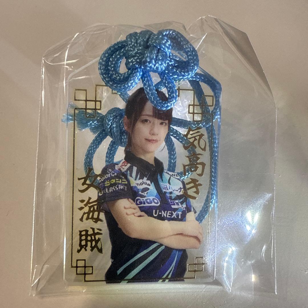 Mリーグ2024-25プレイヤーズ アクリルお守りU-NEXTパイレーツ瑞原明奈