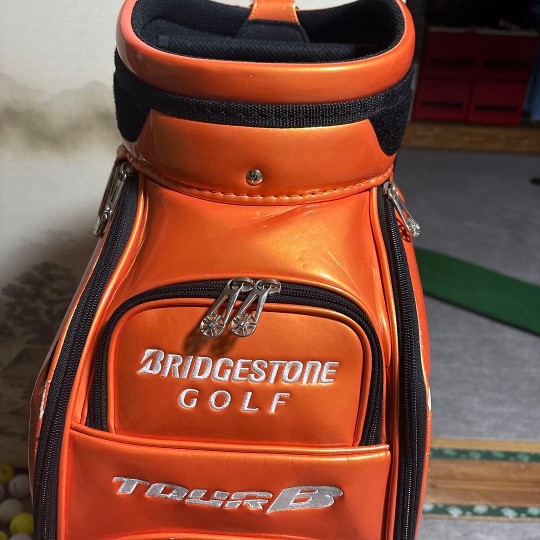 BRIDGESTONE TOURB オレンジ ゴルフバッグ